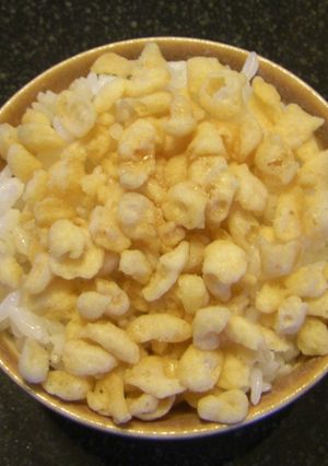 Ｂ級グルメ★揚げ玉丼-レシピのメイン写真