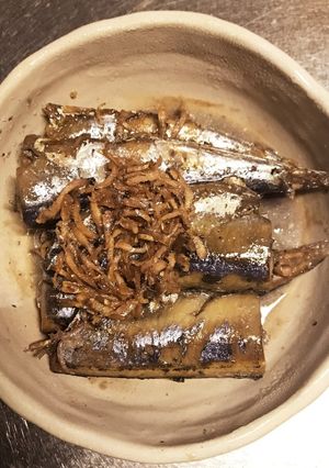 秋刀魚の梅酢煮(カルシウムたっぷり)-レシピのメイン写真
