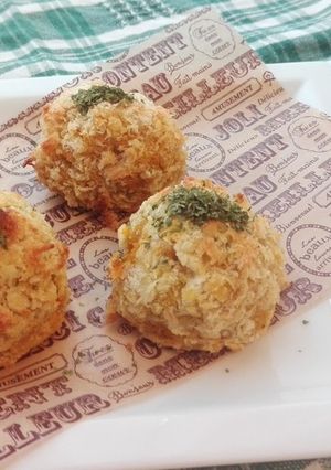 揚げない☆カボチャのチーズコロッケ-レシピのメイン写真
