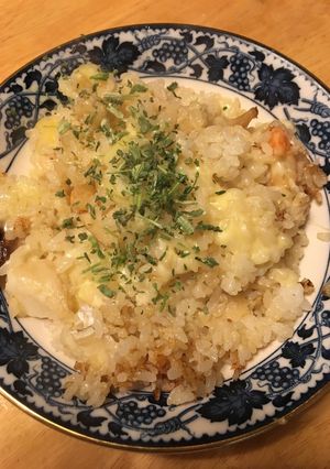 ホイル焼きで簡単リゾット。七草粥代わりに-レシピのメイン写真