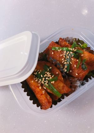 超簡単‼️焼肉のタレでおつまみ お弁当-レシピのメイン写真