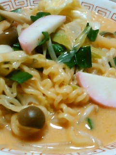 辛ラーメンで、ちゃんぽん。-レシピのメイン写真