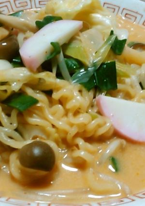辛ラーメンで、ちゃんぽん。-レシピのメイン写真