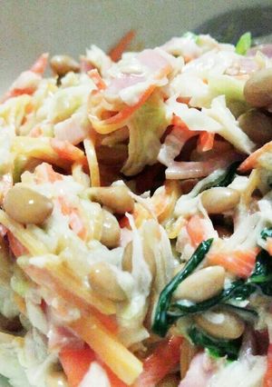 納豆サラダ-レシピのメイン写真