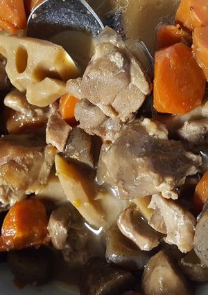 メープルシロップで筑前煮-レシピのメイン写真