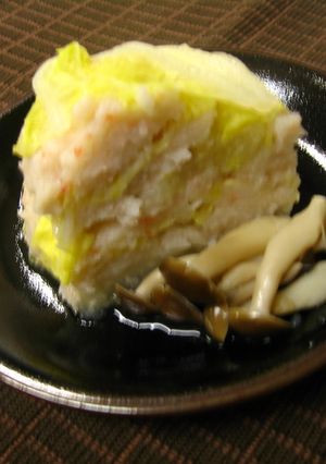 海老と白菜の重ね蒸し-レシピのメイン写真