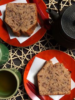 優しくてしっとりあずきパウンドケーキ-レシピのメイン写真