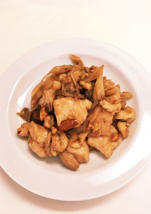 Juicy☆鶏胸肉とミックスナッツ炒め-レシピのメイン写真