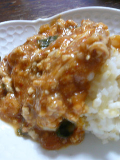 ニラ豆腐あんかけご飯-レシピのメイン写真