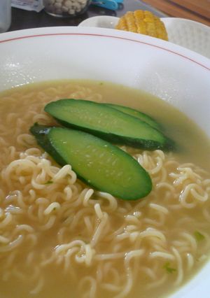 キュウリラーメン-レシピのメイン写真