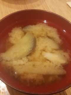 なすとミョウガの味噌汁-レシピのメイン写真