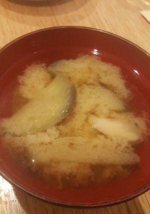 なすとミョウガの味噌汁-レシピのメイン写真