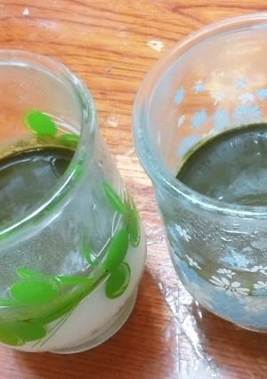 ミルクゼリー　抹茶ソースがけ-レシピのメイン写真