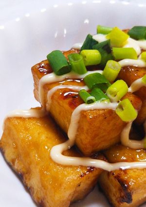 おいしく節約♡厚揚げの照り焼きマヨネーズ-レシピのメイン写真