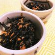 ちくわ入り♪フライパンでひじきの煮物♡
