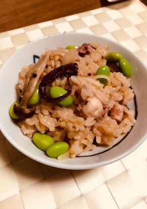 生姜が香る簡単たこ飯-レシピのメイン写真