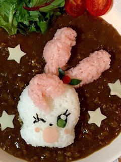 お誕生日に♪プリキュア♡キラリンカレー-レシピのメイン写真