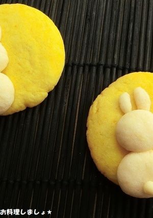 簡単★ウサギと月のお月見デコクッキー-レシピのメイン写真