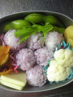 年中■お弁当(ぶどう)-レシピのメイン写真