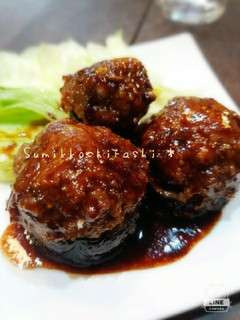 かわいいナスとお肉の照り焼き☆-レシピのメイン写真