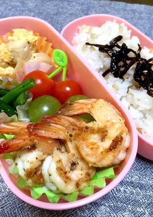 お弁当に 簡単焼くだけ えび-レシピのメイン写真
