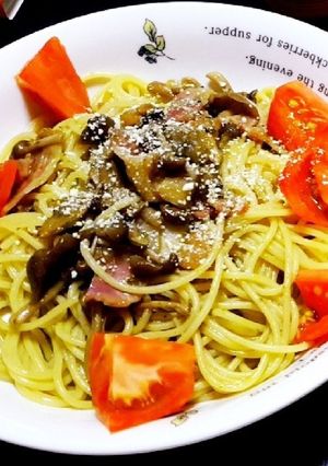 ♪緑色じゃないけど…ジェノベーゼパスタ♪-レシピのメイン写真