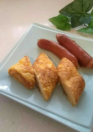 大きく見える卵焼き-レシピのメイン写真