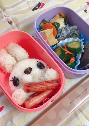 ちょっと大人なウサちゃん弁当-レシピのメイン写真