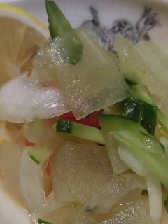 冬瓜のサッパリサラダ-レシピのメイン写真
