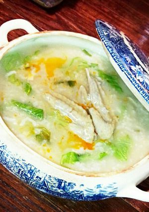朝から体に優しぃ鶏粥❣-レシピのメイン写真
