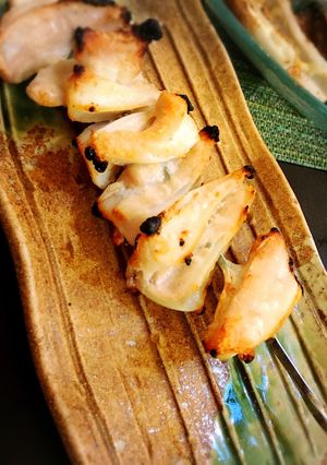グリルで♡やげんなんこつの塩焼き-レシピのメイン写真