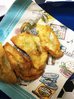 ゴルゴンゾーラチーズのおつまみ揚げ餃子-レシピのメイン写真