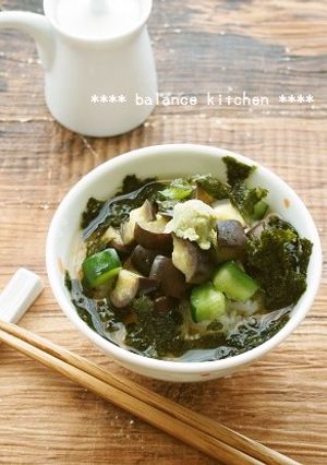 古漬けのわさびのり茶漬け-レシピのメイン写真