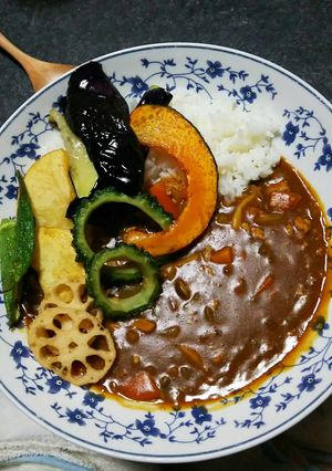夏野菜カレー-レシピのメイン写真