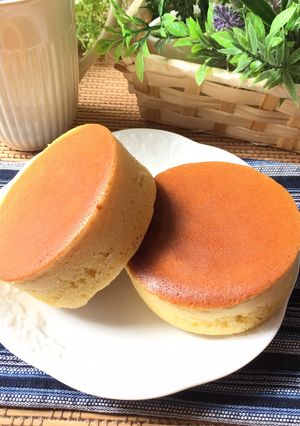 ふんわり幸せ♡セリアの型で卵カステラ-レシピのメイン写真