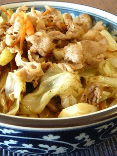 野菜炒めon辛ラーメン-レシピのメイン写真