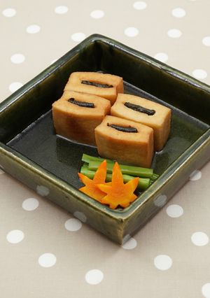 高野豆腐の揚げ煮-レシピのメイン写真
