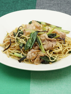 豚肉と小松菜の塩焼きそば-レシピのメイン写真
