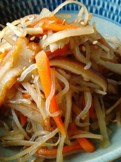 土ゴボウできんぴら煮♪食物繊維たっぷり!-レシピのメイン写真