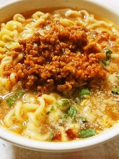 お手軽♪辛ラーメンで担々麺風-レシピのメイン写真