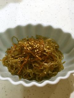 捨てないで!大根&人参の皮きんぴら-レシピのメイン写真