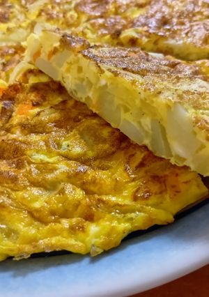 💛我が家のスパニッシュオムレツ風💛-レシピのメイン写真