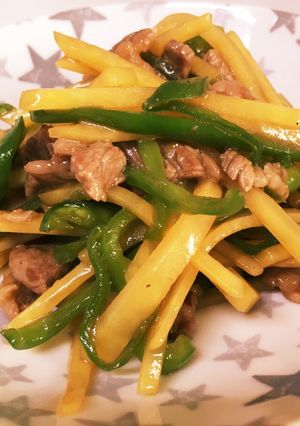 じゃがいもで青椒肉絲風-レシピのメイン写真