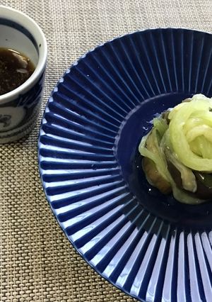 大長なすのとろとろそうめん-レシピのメイン写真