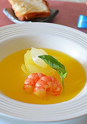 白い玉ねぎ「真白」のサフランスープ煮♪-レシピのメイン写真