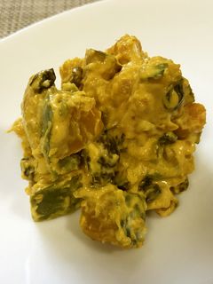 かぼちゃとレーズンのサラダ-レシピのメイン写真