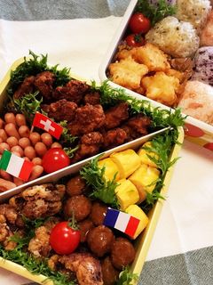2017小学校運動会のお弁当♡-レシピのメイン写真
