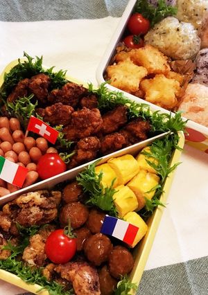 2017小学校運動会のお弁当♡-レシピのメイン写真