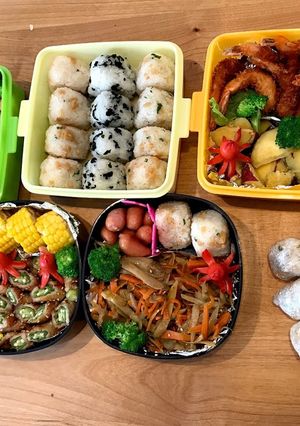 2017年秋の運動会 弁当 覚書-レシピのメイン写真