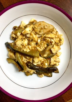 即席簡単　野菜たっぷり麻婆豆腐　-レシピのメイン写真